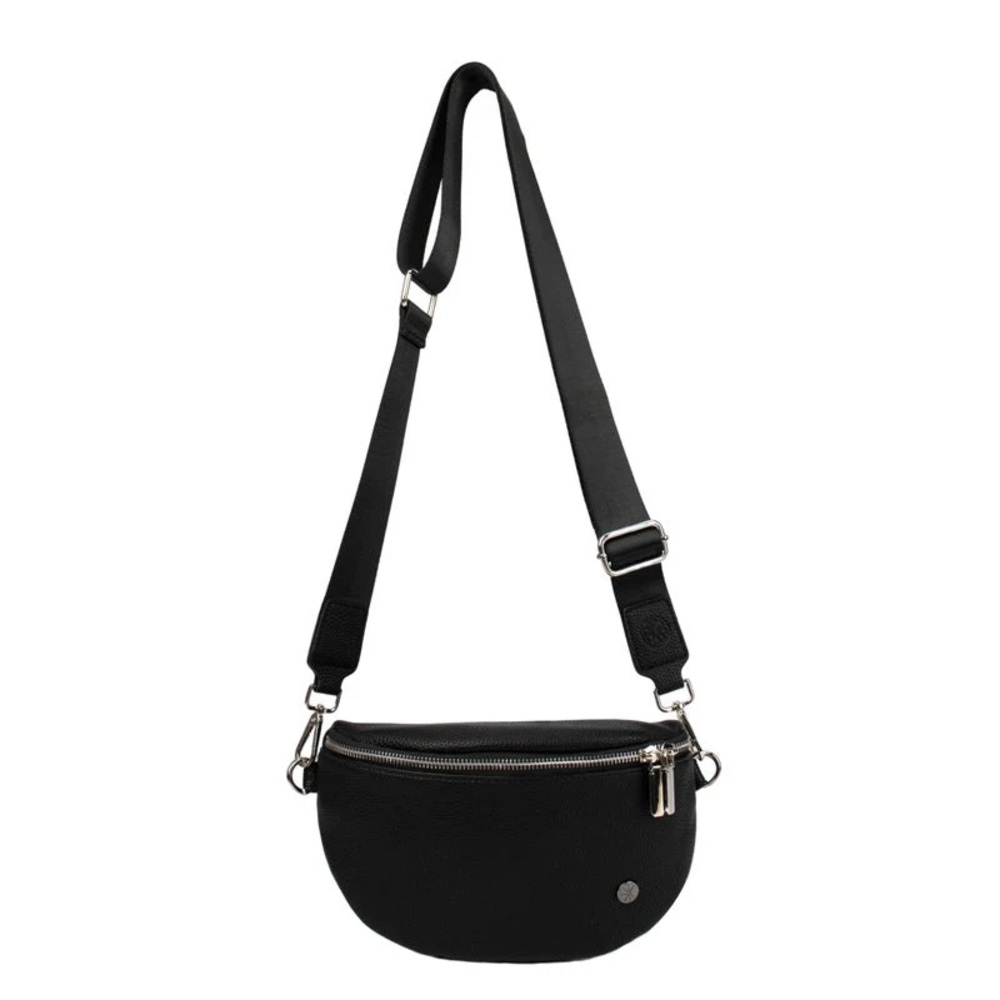 The Lisa Bag- Vegan Leather, Black